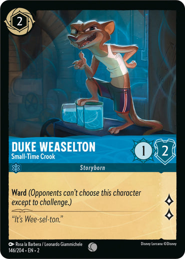 Duke Weaselton - Small-Time Crook (146/204) [Rise of the Floodborn]