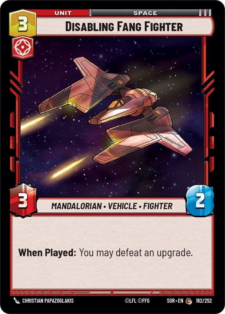 Disabling Fang Fighter (162/252) [Spark of Rebellion]