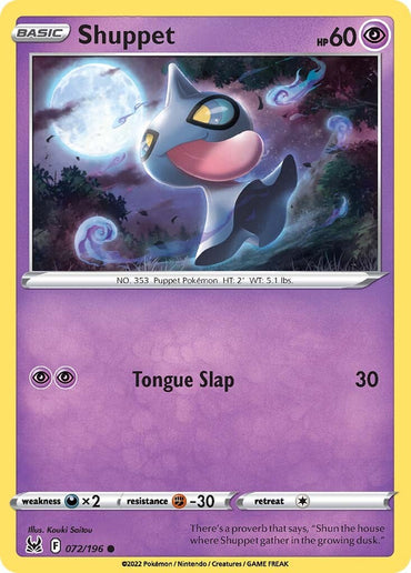 Shuppet (072/196) [Sword & Shield: Lost Origin]