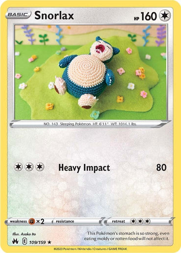 Snorlax (109/159) [Sword & Shield: Crown Zenith]