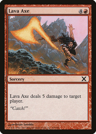 Lava Axe [Tenth Edition]